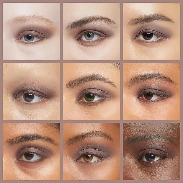Erinde Single Light Brown Matte Eyeshadow Palette, High Pigment, Long Lasting, Intense Color, Neutral Nudes Naked Matte Pr...