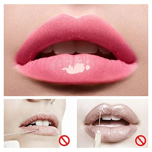 GL-Turelifes Lip Plumper Lip Gloss, Lip Maximizer Balm Plumper Lip Extreme Volume, Heathly Enhancer Hydrated Lips, Moistur...
