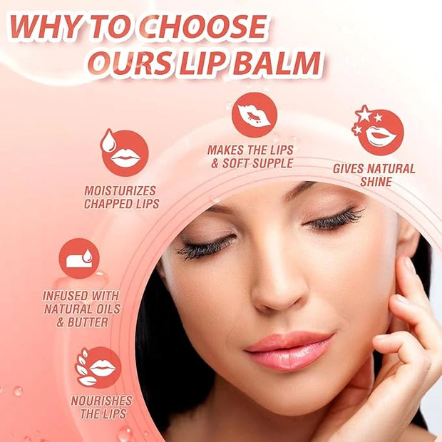 2Pack Big Brush Head Hydrating Lip Glow Oil Plumping Lip Tint, Hydrating Lip Gloss Tinted Lip Balm Transparent Lip Care, L...