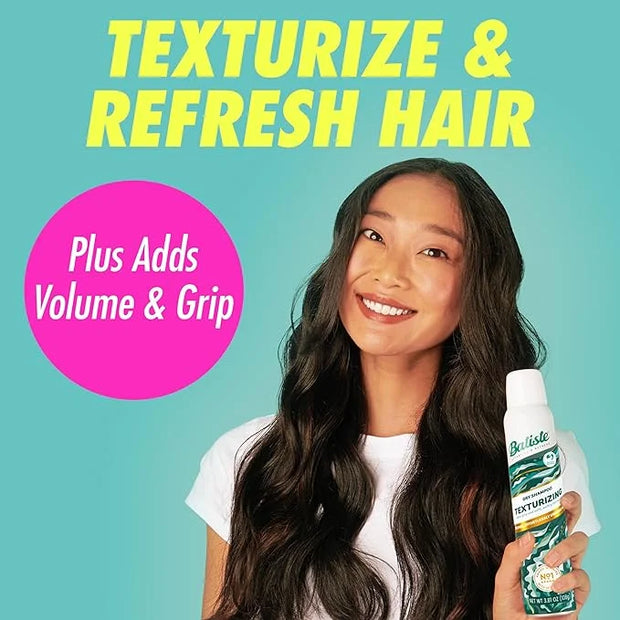 Batiste Texturizing Dry Shampoo, Refresh and Add Grip and Texture for Beachy Tousled Hair, 3.81 oz - Product Image