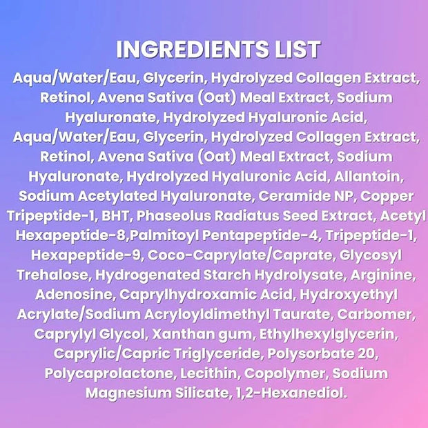masque BAR Firming 360 Degree Bio Cellulose Retinol Eye Mask - Anti-Wrinkle Eye Patches with Collagen, Peptides, and Hyalu...