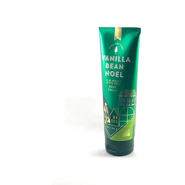 Bath & Body Works Vanilla Bean Noel Ultra Shea Body Cream, 8 Ounce, Multicoloured - Product Image