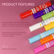 8PCS Tinted Lip Balm with Vaseline, Balm,