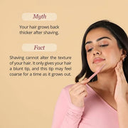 Facial Razor for Women | Painless & Precision Face Hair Removal | for Peach Fuzz, Eyebrow, Chin & Upper Lip | Gentle Exfol...