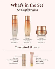 Sooryehan Bichaek True-Rejuvenating Skincare Set (206 ml/6.97 fl oz) - Radiant and Firm Skin, Skin Elasticity by LG Beauty...