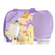 4-Piece Bodycare Set, Clear Makeup Bag, Tsa Approved Toiletry Bag, Butter Cream Body Wash, Barrier Repair Cloud Cream, Afr...