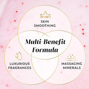Olay Body Indulgent Mineral Scrub, Skin Exfoliating & Massaging Pearls, Nourishing Soft & Gentle Formula, Renewing BHA, Vi...