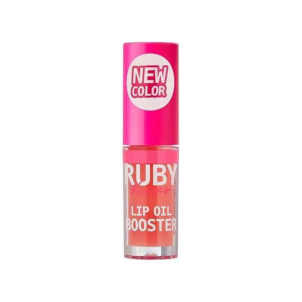Ruby Kisses Lip Oil Booster, Hydrating Lip Gloss with Nourishing Natural Oil Blend, Jumbo Wand for Easy Application, Non-S...