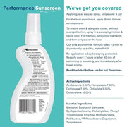 KINeSYS Fragrance Free Clear Spray Sunscreen for sensitive skin, SPF 50, Hypoallergenic, Broad Spectrum UVA/UVB protection...