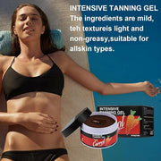 Carotene Tanning Gel, Haute Beauty Shine Brown Tanning Gel - Get a Radiant Glow with this Carrot Tanning Gel, Intensive Ca...