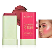 Cream Blush Stick,Waterproof Multi Makeup Cream Stick,Lightweight,Long-lasting,Easy To Use,2 in 2 Multi Blush for Cheeks &...