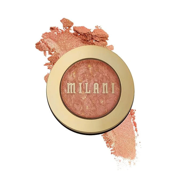 Milani Baked Blush, Powder Blush for Cheeks, Cruelty Free Makeup - Shape, Contour & Highlight Face for a Shimmery or Matte...