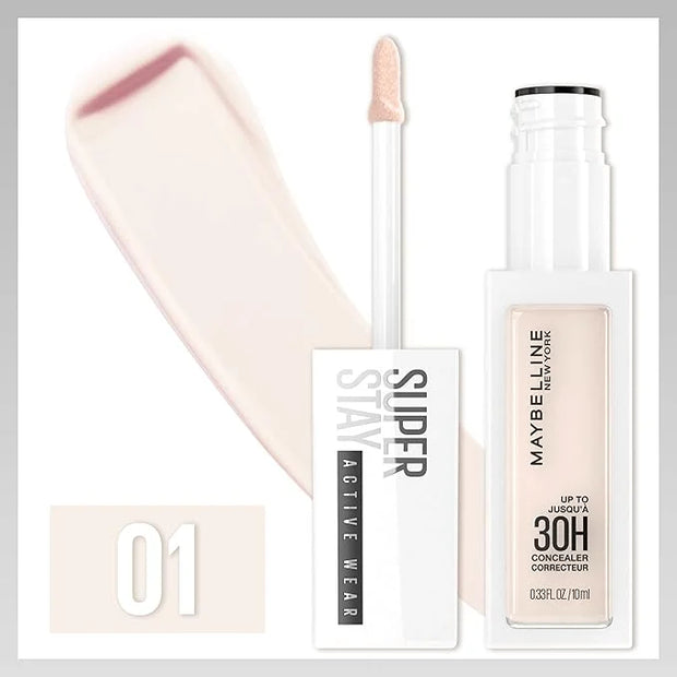 Maybelline Super Stay Liquid Concealer Makeup, Full Coverage Concealer, Up to 30 Hour Wear, Transfer Resistant, Natural Ma...