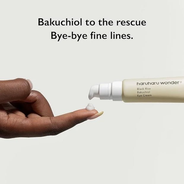 [Haruharu Wonder] Black Rice Bakuchiol Eye Cream 0.67 fl.oz / 20ml | Anti-Aging, Wrinkle Care, Natural Retinol Alternative...