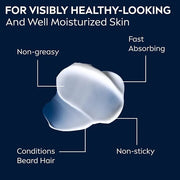 NIVEA Men Sensitive Face and Beard Moisture Gel, Gentle Face and Beard Moisturizer for Men Instantly Hydrates Skin and Con...