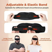 Cordless Heated Eye Mask, Dry Eye Mask, Type-C Eye Heating Pad, Portable Eye Warm Compress with 720mAh Battery Relieve for...
