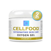 Cellfood Oxygen Gel - 2 oz, 2 Pack - Tightening and Firming Face Moisturizer - Aloe Vera, Lavender Blossom Extract, Glycer...
