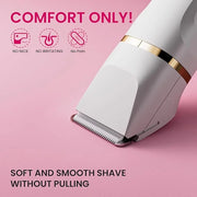 Electric Razors for Women, 5-in-1 Wet/Dry Bikini Trimmer with USB Charge Dock, Deluxe Facial Hair Removal, Wet/Dry Body Sh...