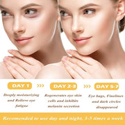 24K Gold Eye Mask, 30 Pairs Under Eye Masks for Dark Circles and Puffiness Treatment, Under Eye Patches for Puffy Eyes and...