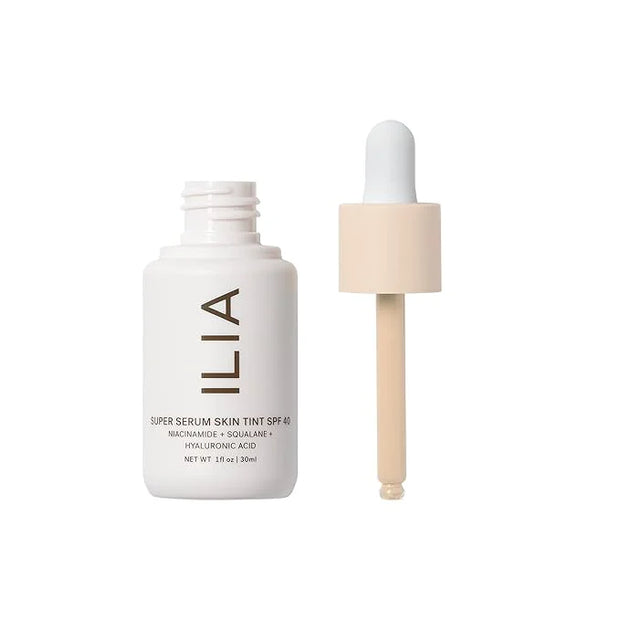 ILIA - Super Serum Skin Tint SPF 40 | Non-Comedogenic, Vegan, Lightweight to Help Against Blue Light, + Pollution while Hy...