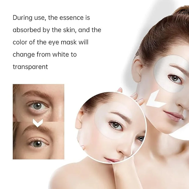 Novoy 15 Pairs Bio-Collagen Real Deep Eye Patches - 6-in-1 Retinol Overnight Eye Patches for Dark Circles, Puffiness & Wri...