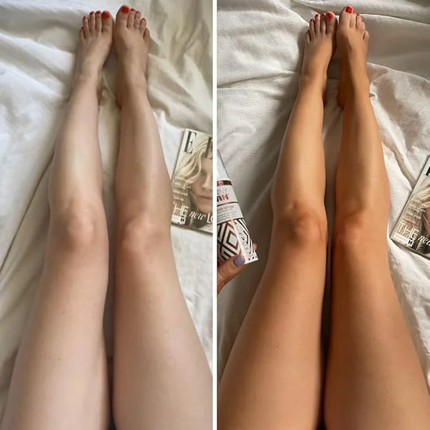 SkinnyTan Tan and Tone Wonder Serum Express - Hydrating Serum with Anti-Aging Q10, Aloe Vera, and Vitamin E - 1 Hour Expre...