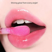 Plumping Lip Oil, Hydrating Lip Gloss Tinted Lip Balm Lip Care Transparent Toot Lip Oil, Non-Sticky Long Lasting Nourishin...