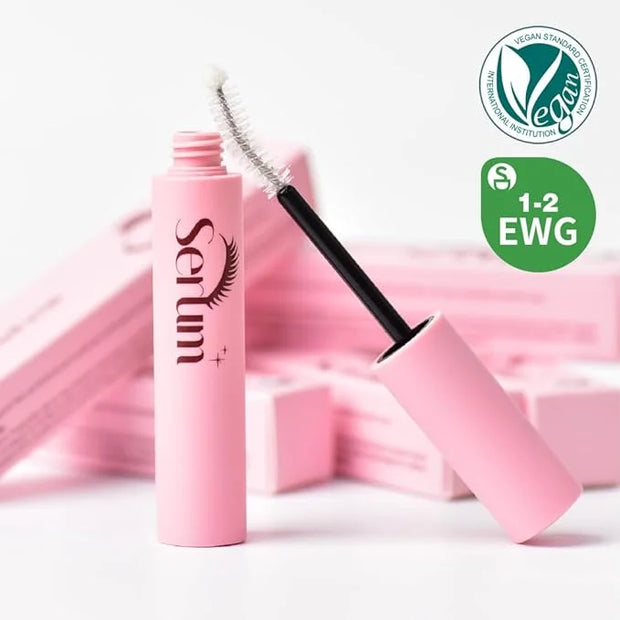 Eyelash Serum - Lash Growth Serum & Conditioner | Vegan Certified | Hypoallergenic | Korean Beauty for Longer, Fuller Lash...