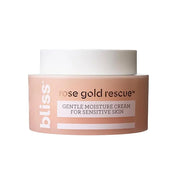 Bliss Rose Gold Rescue Gentle Moisturizer for Sensitive Skin | Fragrance-Free, Calming Daily Hydration with Rose Water & C...
