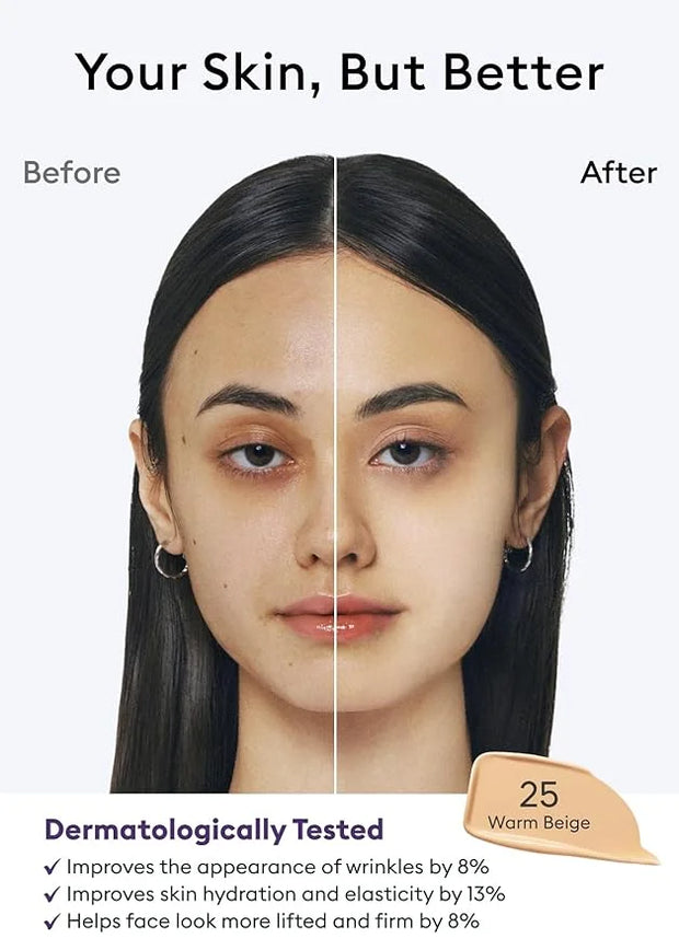 MISSHA M PERFECT COVER SERUM BB CREAM No.25 Warm Beige - Medium with Warm Undertone, Skin Tint, Tinted Moisturizer, Skin C...