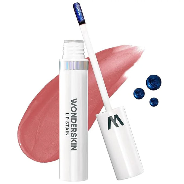 Wonderskin Wonder Blading Lip Stain Peel Off Masque - Long Lasting, Waterproof and Transfer Proof Nude Lip Tint, Matte Fin...
