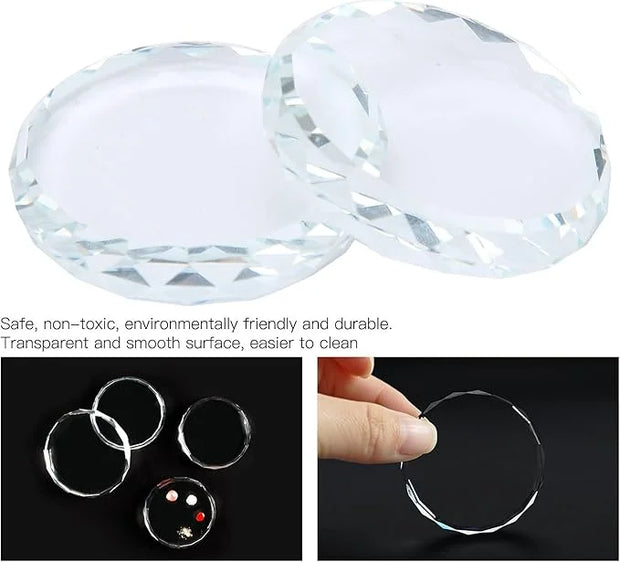 Nail Art Palette, 2pcs Nail Art Palettes Color