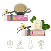 Vegan Lip Balm Set - Pack Lavender