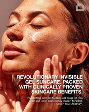 The Mug Guard - Clear Invisible Gel Sunscreen for Face - Broad Spectrum SPF 30 Protection, 72 hr Hydration, Anti-Aging, 40...