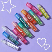 Expressions girl 24pc Roll On Lip Gloss Set with Carrying Case, Glossy Lip Make-up for Kids and Teens - Fruity Flavors, No...