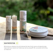 Raw Elements Mike Fields Face & Body Organic Sunscreen Tin SPF 30 - Non-Nano Zinc Oxide, Water-Resistant 80 Min, Reef Safe...