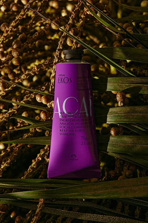 natura - Ekos Açaí Collection Bio-Beauty Gift Set (4 Products) - Body Lotion, Hand Cream, Shower Oil, and Shower Gel - Gif...