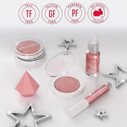 Mirabella 4-Piece Makeup Set for Women & Girls,