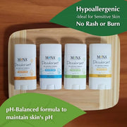 MONA Brands TRAVEL SIZE Deodorant for Kids | 100% Natural Kids Deodorants For Girls, Boys, Pre-Teens & Teens | Hypoallerge...