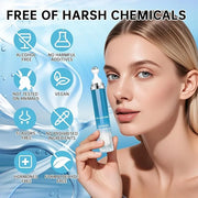 5% Caffeine Eye Cream Anti Aging, Eye Cream For Puffiness & Bags Under Eyes, 2 PCS Caffeine Eye Serum With Under Eye Rolle...