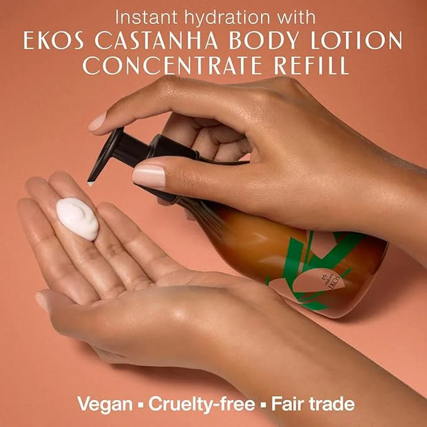 natura Ekos Castanha Body Lotion Concentrate Kit - Anti-Dryness - Deep Skin Hydration Moisturizer - Vegan Skin Care - Self...