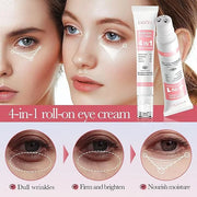 Eye Cream with 30% Retinol, 10% Hyaluronic Acid, 5% Nicotinamide, 10% Vitamin C for Puffy Bags Fine Lines Dark Circles Wri...