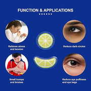 ZNÖCUETÖD Bundle of Gel Beads Ice Face Mask for Headaches, Puffy Eyes, Redness, Migraines and Gel Ice Pack Reusable Coolin...