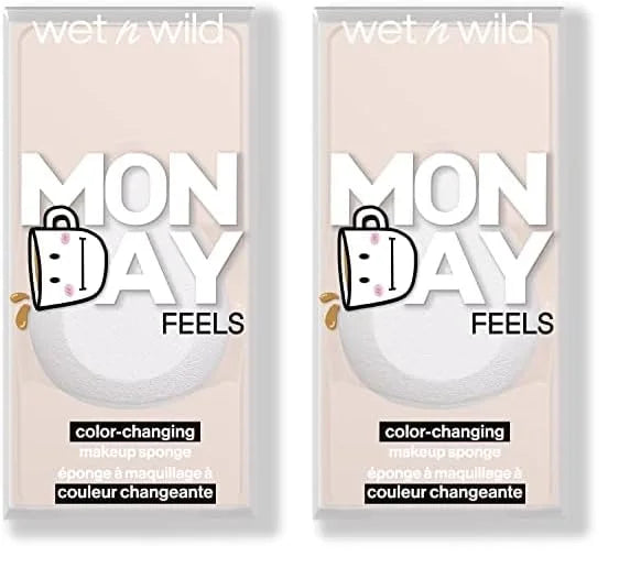 wet n wild Mood Makeup Sponge Monday Feels (Pack of 2) - Product Image