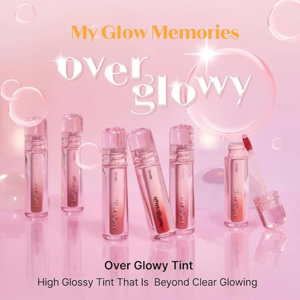 ETUDE Over Glowy Tint #1 BLACK CAT Rose Glowy