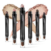 6PCS Cream Eyeshadow Stick Makeup Sets, Metallic And Matte Shimmer Eye Shadow Eye Brightener Stick Pencil Crayon, B06-Pink...