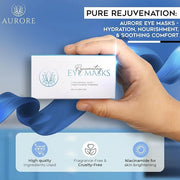 AURORE Under Eye Patches with Hyaluronic Acid, Collagen, Niacinamide - for Puffy Eyes, Dark Circles, Wrinkles, Fine Lines ...