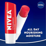 NIVEA Strawberry Lip Care - Tinted