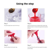 BONNIE CHOICE 12 Colors Liquid Lip Gloss Pigment Set, DIY Lipstick Liquid Pigment for Set Making Lip Gloss, DIY Lip Cosmet...