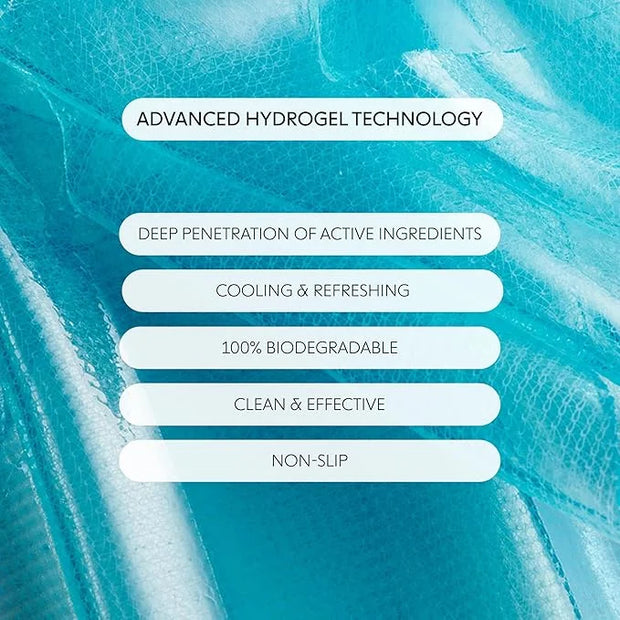 LOOPS Hyper Smooth Eye Hydrogel Eye Mask - 5 Pc Brighten, Hydrate, Nourish and Help Reduce Dark Circles for Refreshed Eyes...
